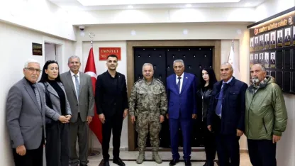 CHP Iğdır İl Başkanı Nizamettin Ada’dan Emniyet Müdürü Turgay’a ziyaret