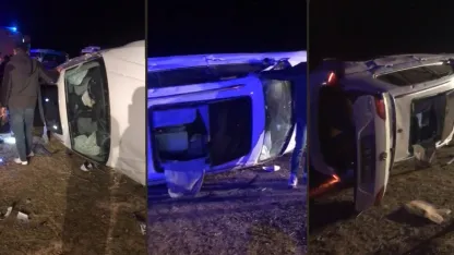 Hakkari Yüksekova’da trafik kaza: 5 yaralı