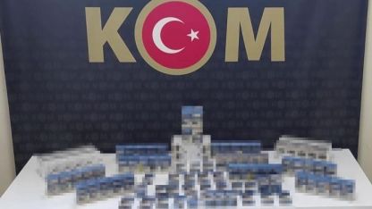 Erzurum polisnden kaçak sigara operasyonu