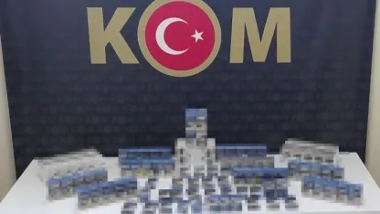 Erzurum polisnden kaçak sigara operasyonu