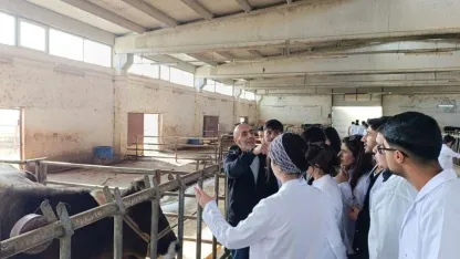 Ardahan Üniversitesi öğrencileri Van’da sertifikalı sığır yetiştiriciliği eğitimine katıldı
