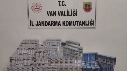 Jandarma Van’da 2 bin paket kaçak sigara ele geçirdi