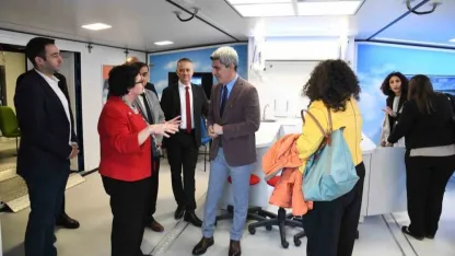 NEWTON Gezici Bilim Atölyesi Malatya’da öğrencilerle buluştu