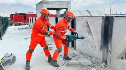 AFAD 3’üncü Ordu Komutanlığı personeline arama ve kurtarma eğitimi verdi