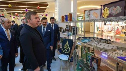 Erzincan'da ceza infaz kurumlarında üretilen el emeği ürünlerin sergisi açıldı