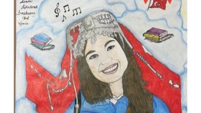 Erzurum'da duygular tuvale, anılar satırlara döküldü