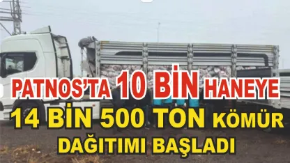 Patnos’ta Kömür Dağıtım Süreci Başladı