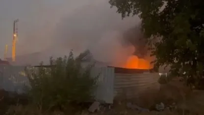 Malatya’da ev yangını