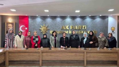 Ak Parti Kadın Kolları Başkanlığ; "Kadınlarımız yalnız değildir"
