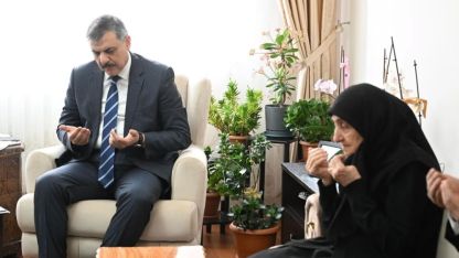 Vali Çiftçi’den şehit annesine vefa