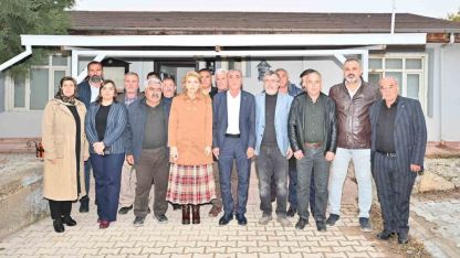 Ölmeztoprak’tan muhtarlarla istişare, hastanede umut buluşması ve öğretmenler günü programı