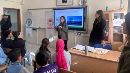 Iğdır’da öğrencilere bioçeşitlilik ve biyokaçakçılık eğitimi