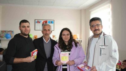 Muş Malazgirt İlkokulu yeni kütüphanesine kavuştu