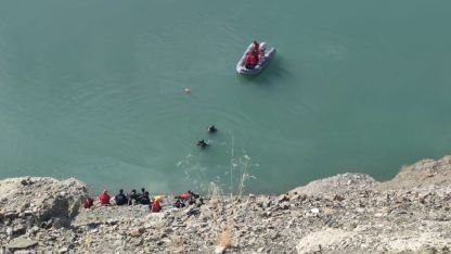 Otomobilin Zernek barajına uçtuğu kazada ölenlerin kimlikleri belirlendi