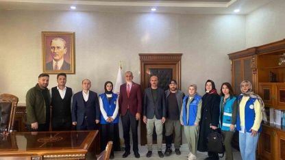 Erzurum Narman’dan Karaçoban’a uzanan kardeşlik köprüsü