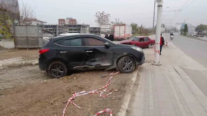Malatya’da trafik kazası; 2 yaralı