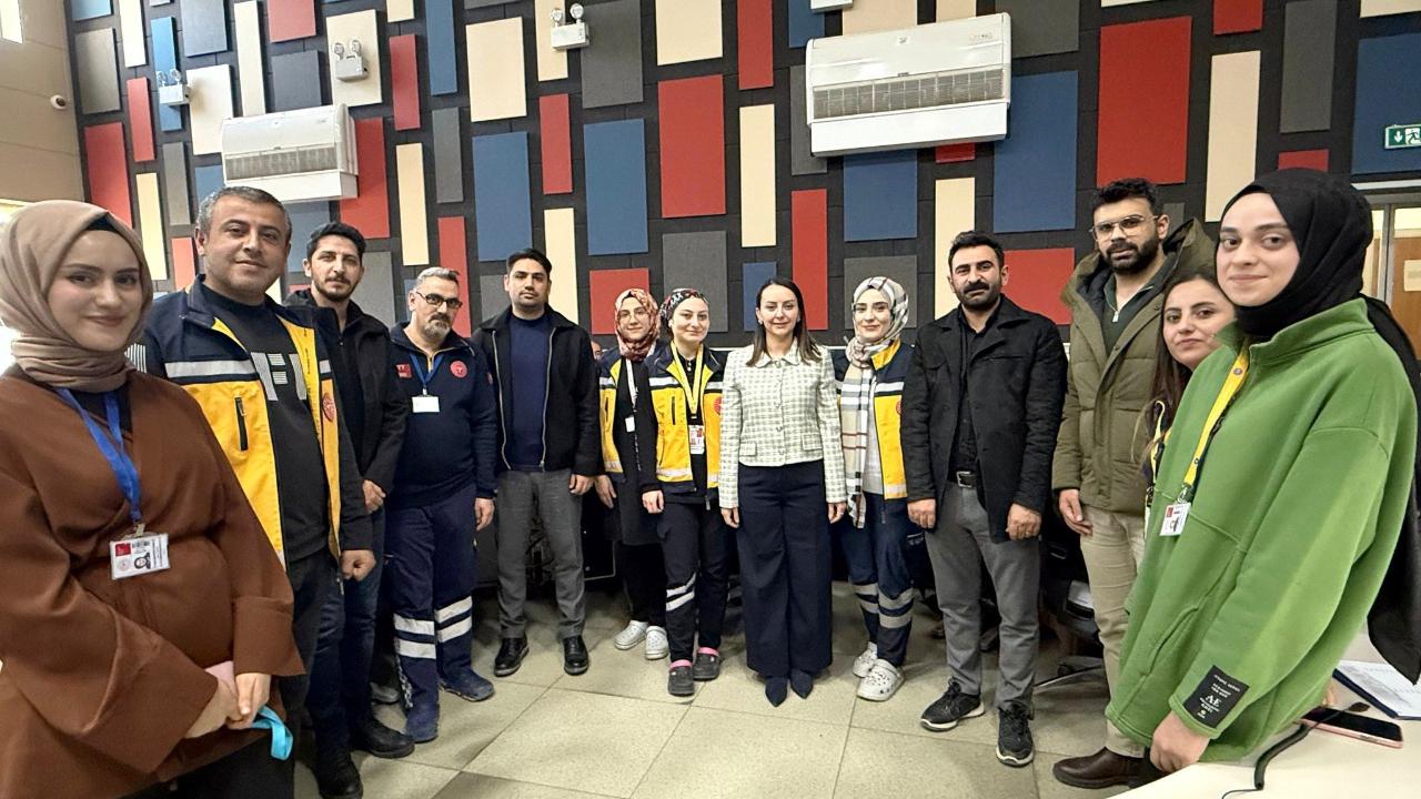 Ağrı 112 Acil Çağrı Merkezi ve GAMER’e İnceleme Ziyareti
