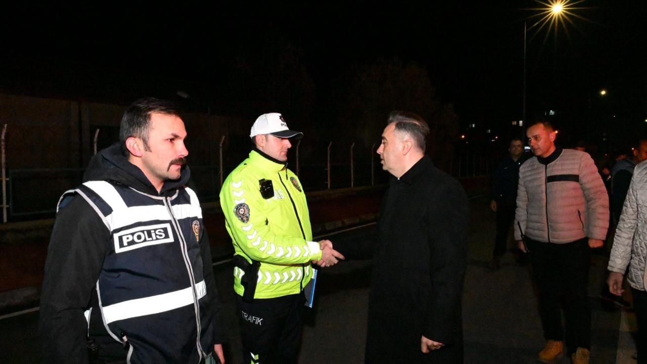 Ağrı İl Emniyet Müdürü Önder’den KYK Yurtlarında Gece Denetimi