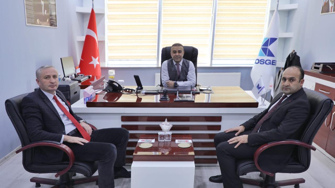 Ağrı İl MEM’den KOSGEB’e İşbirliği Ziyareti
