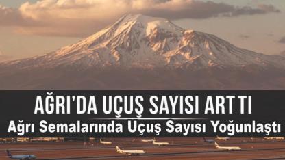 Ağrı–İzmir uçuş sayısı artırıldı