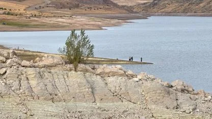 Ağrı Yazıcı Barajı’nda Mevsimin Dinginiği Hakim