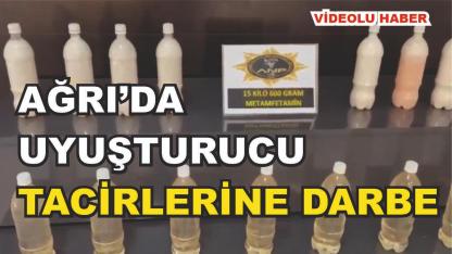 Ağrı’da 15 Kilo 600 Gram Metamfetamin Ele Geçirildi