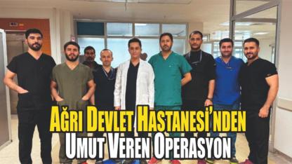 Ağrı’da Böbrek Tümörü Kapalı Yöntemle Başarıyla Alındı