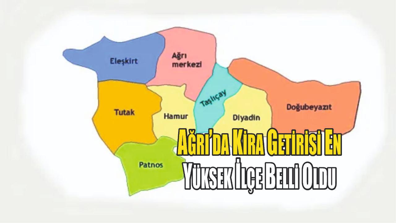 Ağrı’da Kira Getirisi En Yüksek İlçeler Açıklandı: Zirve Patnos’un