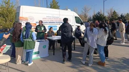 Ağrı’da Sigarayı Bırakmak İsteyenlere Mobil Destek