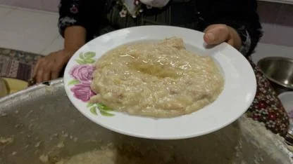 Ağrı’da soğuk havaların vazgeçilmez lezzeti: Helise