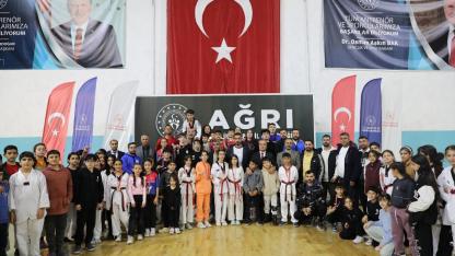 Ağrı’da Taekwondo Rüzgârı Esti
