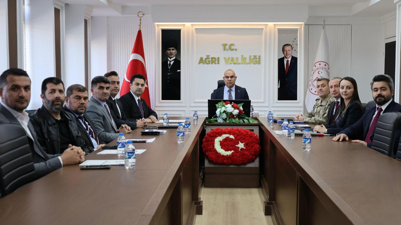 Ağrı’da Uyuşturucuyla Mücadele Toplantısı Gerçekleştirildi