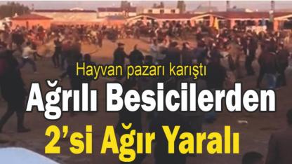 Ağrılı Besicilerin Karıştığı Silahlı Kavgada Yaralılar Var