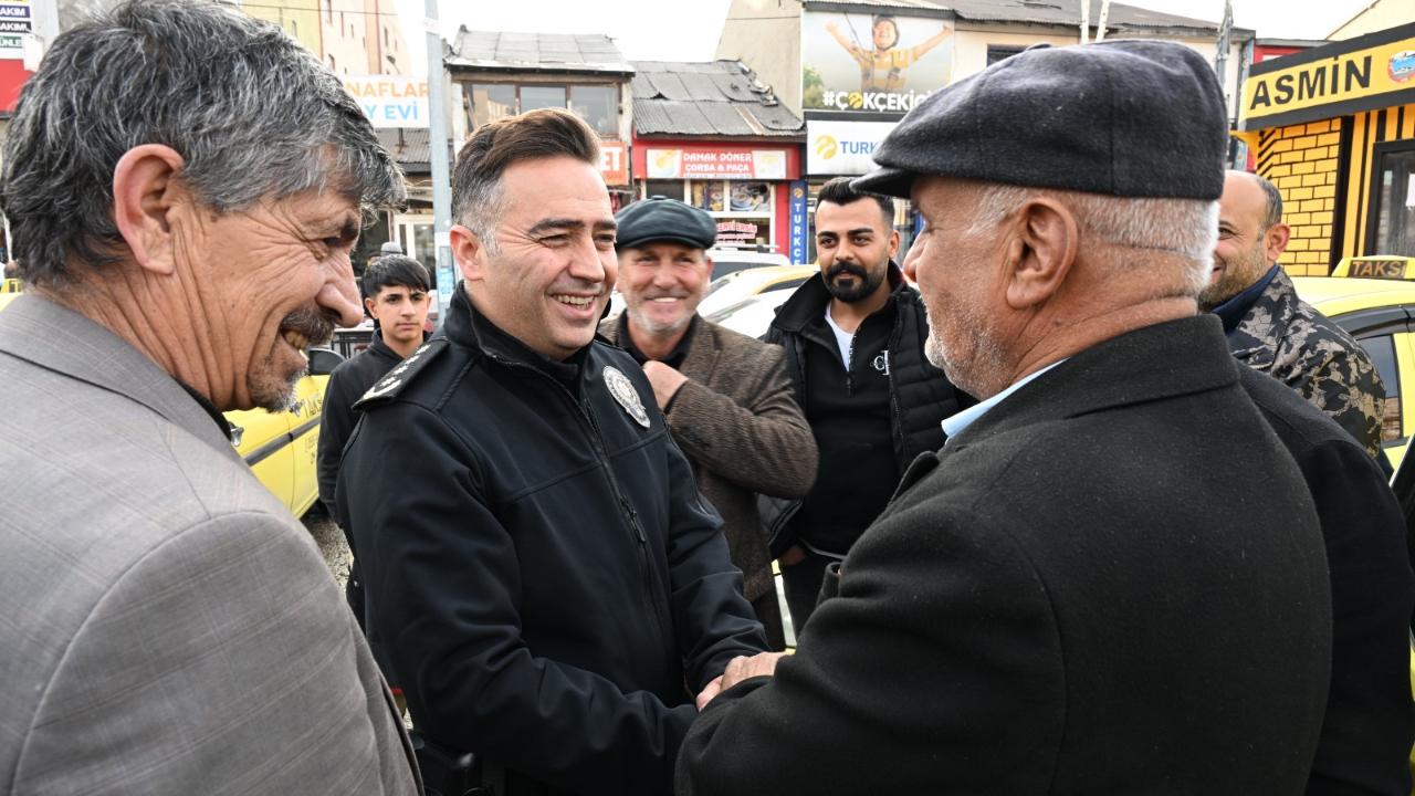 Ağrı’nın Caddelerinde Emniyet–Vatandaş Buluşması