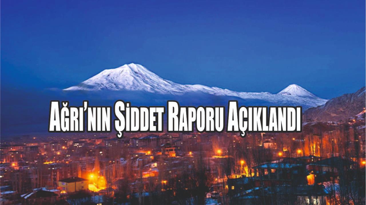 Ağrı’nın Şiddet Raporu Açıklandı