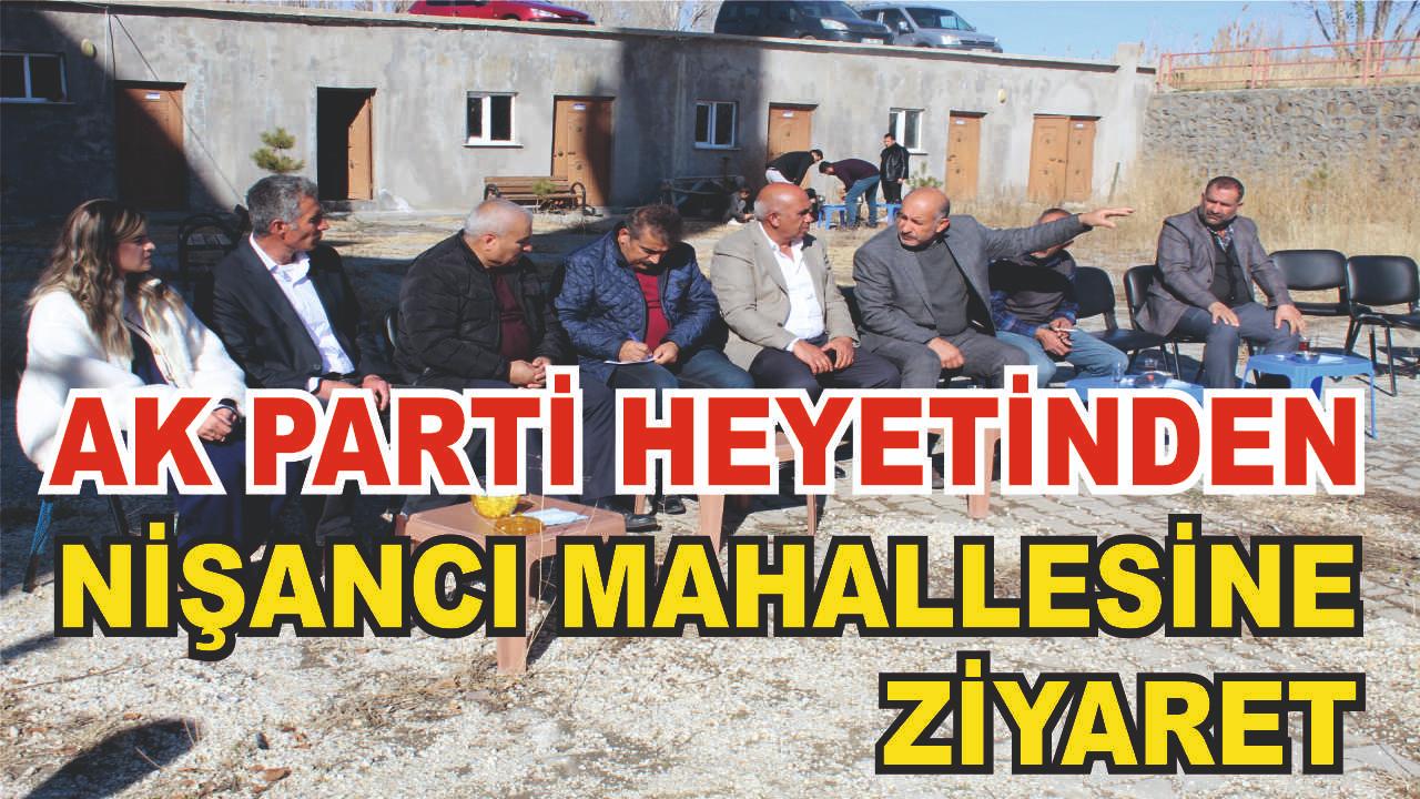 Ak Parti Edremit İlçe Taşkilatından Nişancı Mahallesine Ziyaret