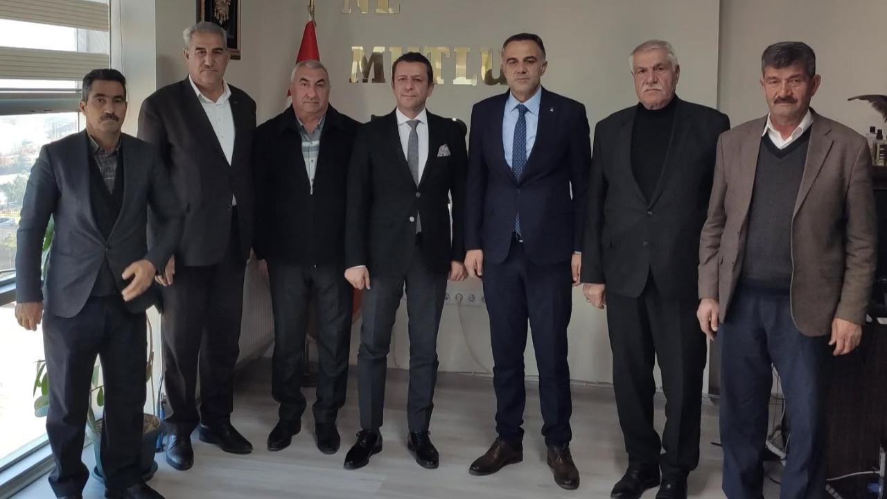 AK Parti Erciş İlçe Teşkilatından Emniyet Müdürü Ölmez’e Hayırlı Olsun Ziyareti