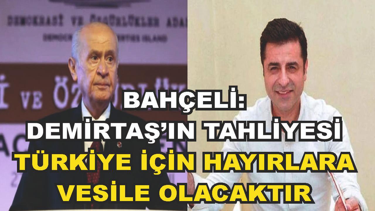 Bahçeli&#039;den Dikkat Çekici Demirtaş Yorumu
