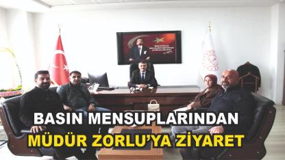 Patnos İlçe Milli Eğitim Müdürüne Basın Mensuplarından Ziyarett