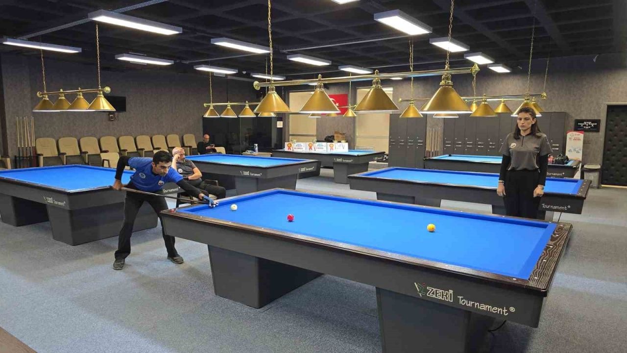 Battalgazi’de 3 Bant Bilardo Turnuvası sona erdi