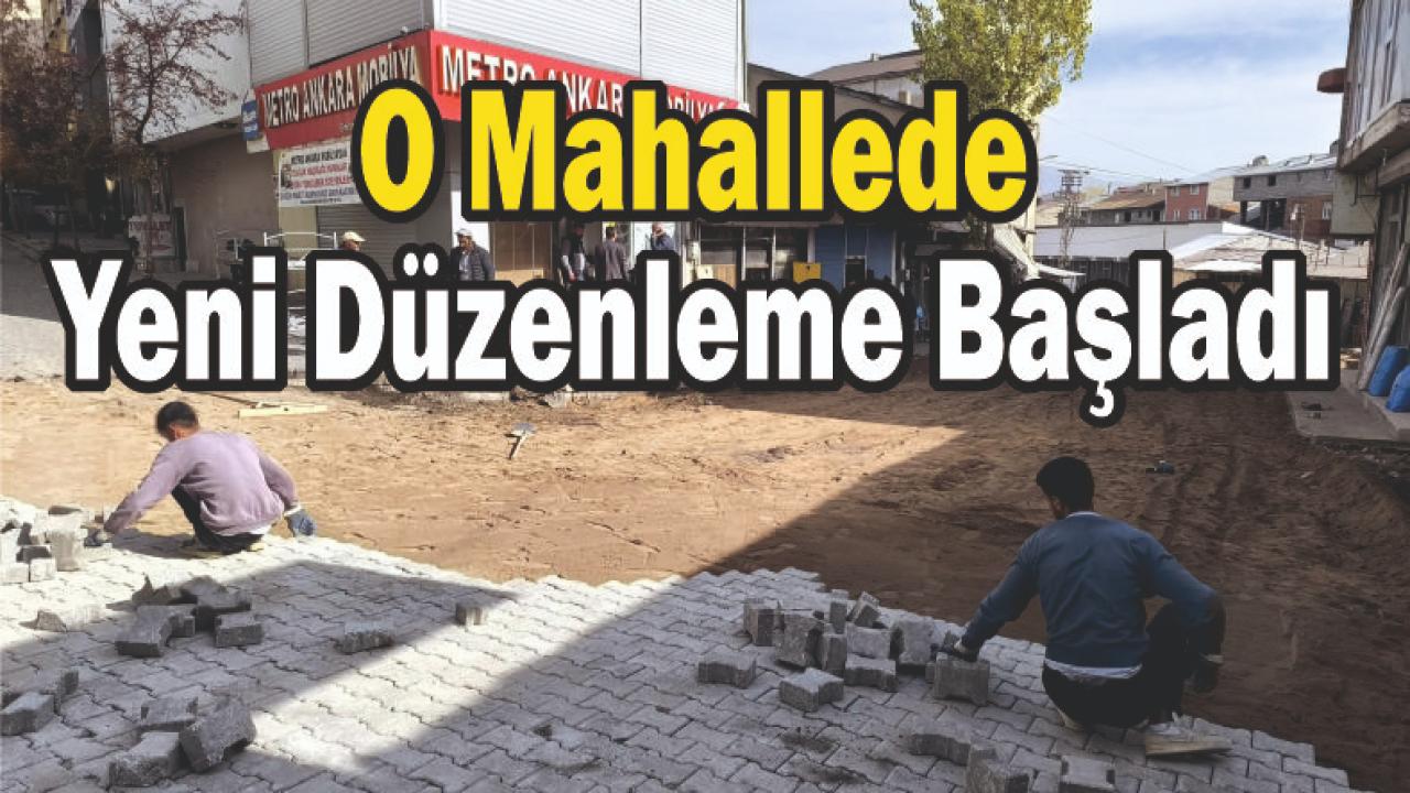 Belediye Çalışmaları İnönü Mahallesi’nde Hız Kazandı