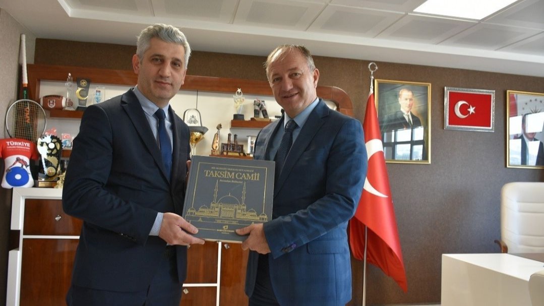 BİK Erzurum Bölge Müdürü Tahsin Şahin’den  Gençlik ve Spor İl Müdürü Levent Çakmur’a ziyaret