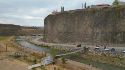 Diyadin Kanyonlarının Eşsiz Güzelliği Nefes Kesti