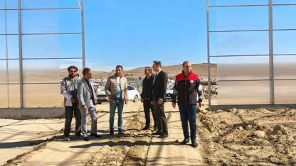 Diyadin’de Jeotermal Sera Yatırımları Hız Kesmeden Sürüyor