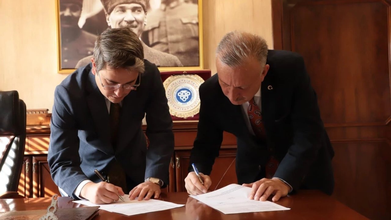 Ebu Sehl Numan Efendi Uygulama ve Araştırma Merkezi için protokol imzalandı