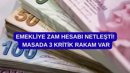 Emekliye zam hesabı netleşti: Masada 3 kritik rakam var