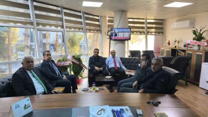 Erciş Ticaret Odası Başkanı Murat İzgi’den İlçe Tarım Müdürüne Hayırlı Olsun Ziyareti