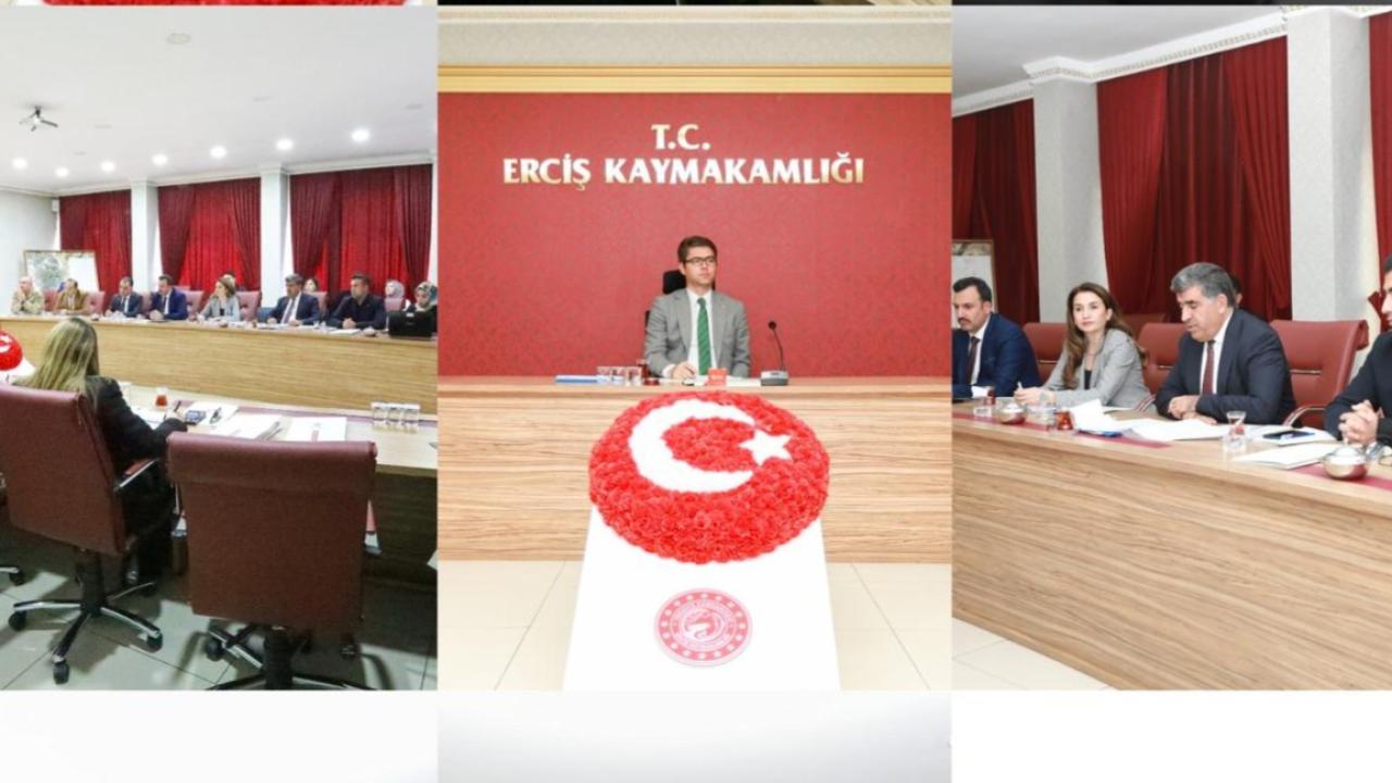 Erciş’te Kadına Yönelik Şiddetin Önlenmesi ve Çocukların Korunmasına Yönelik Toplantı Yapıldı