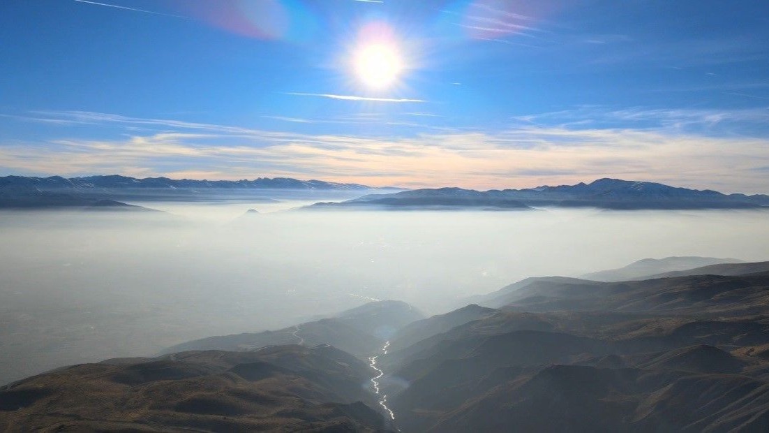 Erzincan Ovası &quot;Pamuk Denizine&quot; döndü: Keşiş Dağları’ndan eşsiz sis manzarası