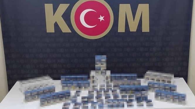 Erzurum polisnden kaçak sigara operasyonu